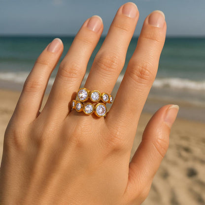 Eight Gems Ring
