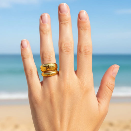 Double Glam Ring