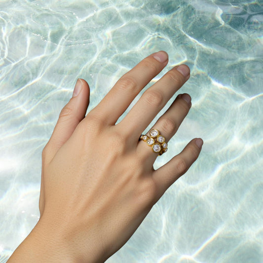 Eight Gems Ring